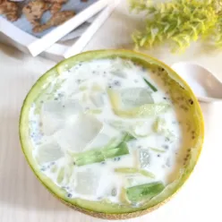 Ea Campur Susu Melon