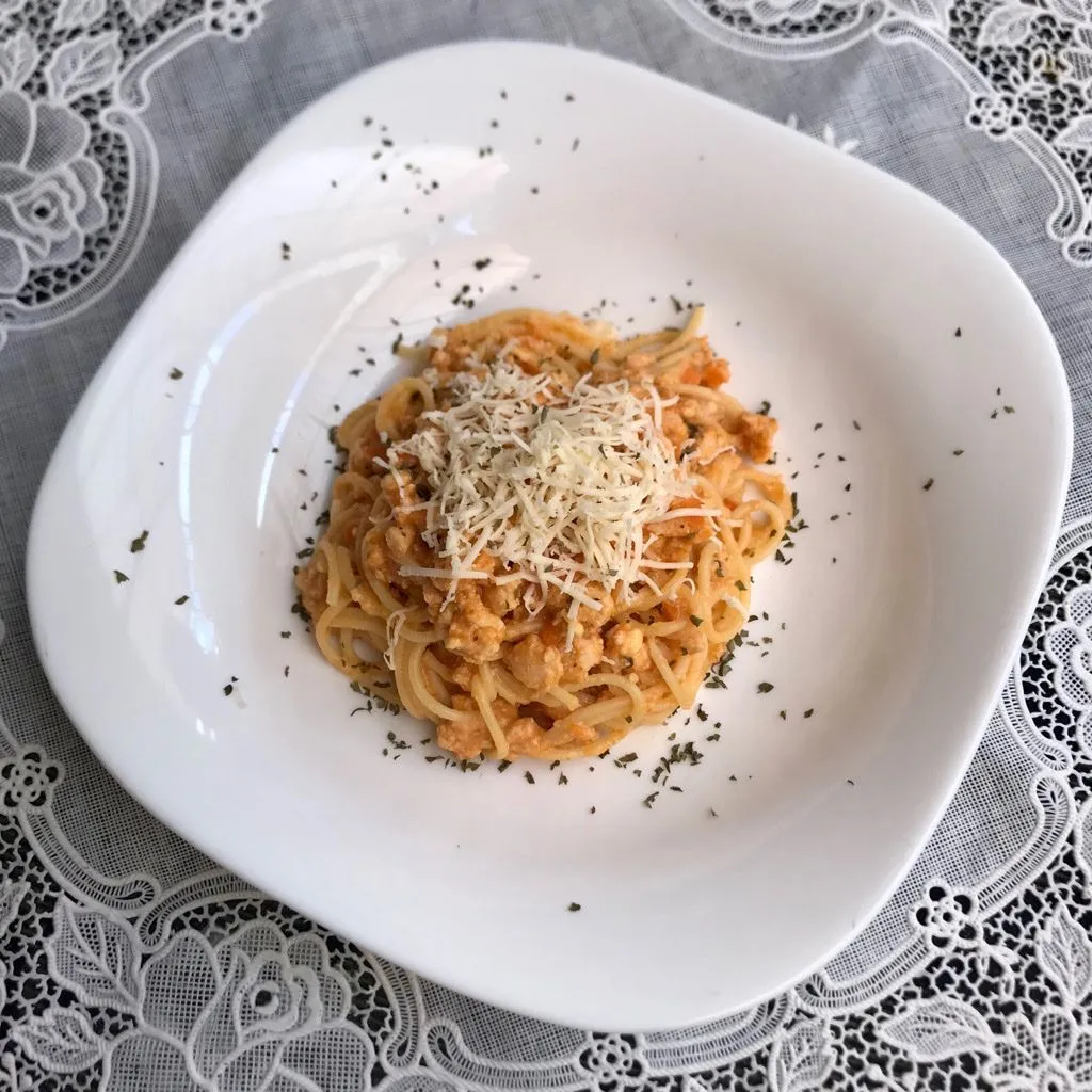 Spaghetti Bolognaise Creamy