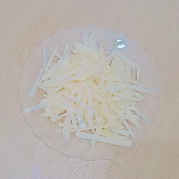 Dipotong korek api kentang.