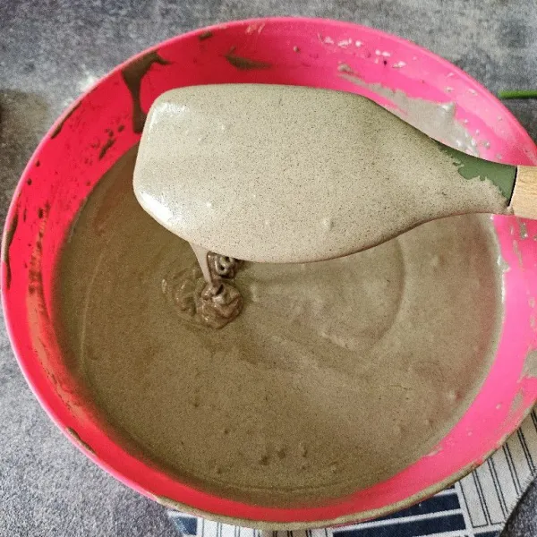 Aduk hingga tercampur rata.