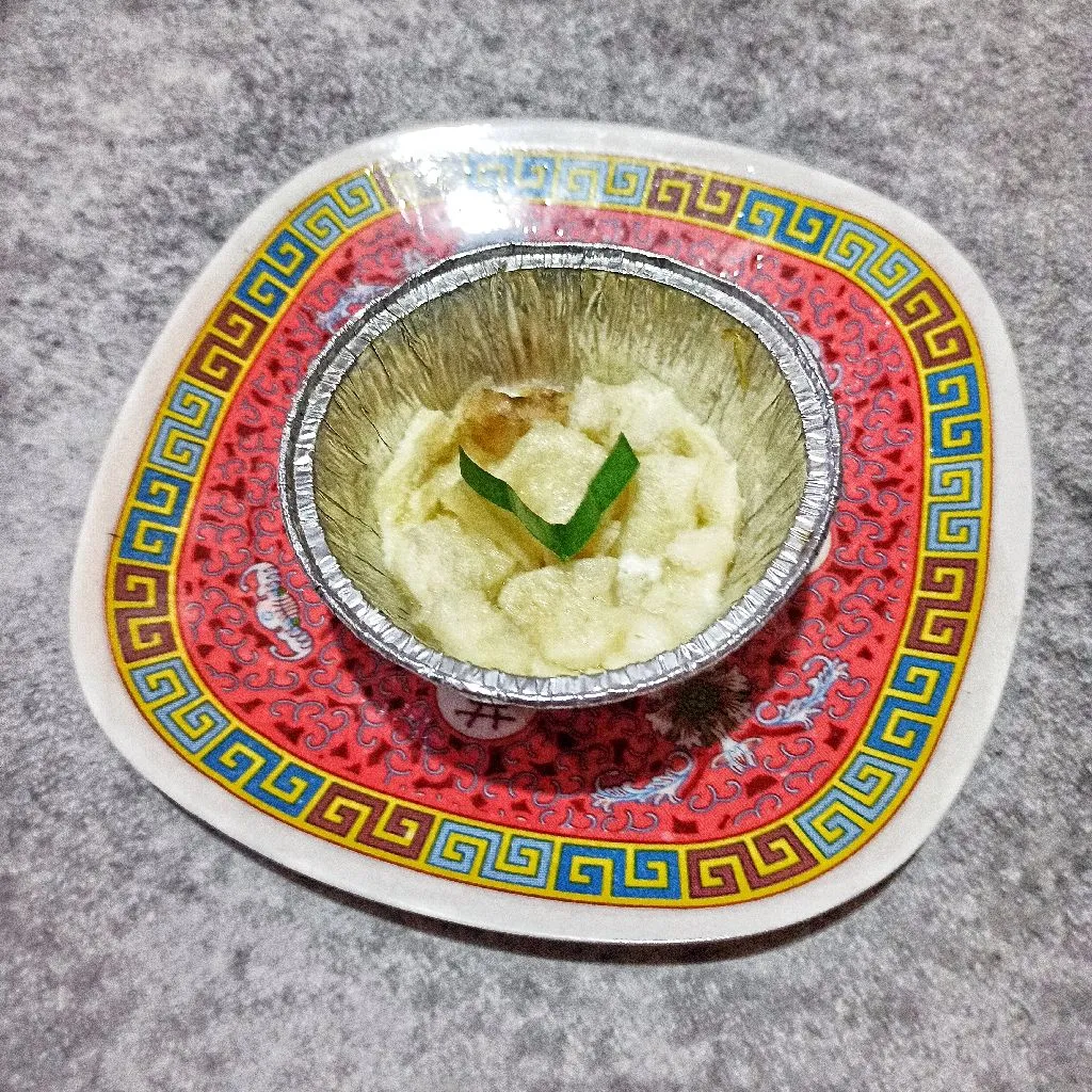 Puding Roti Pisang Kukus