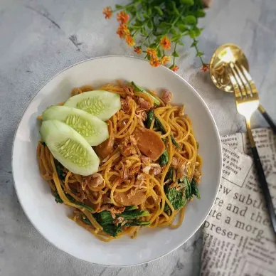 resep Spaghetti goreng