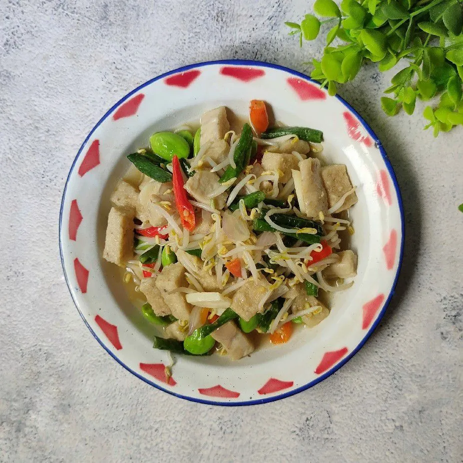 Tumisan Pete Menjes Sayur Campur