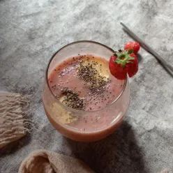Banana Strawberry Smoothie