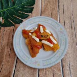 Roti Crispy Isi Mie Goreng
