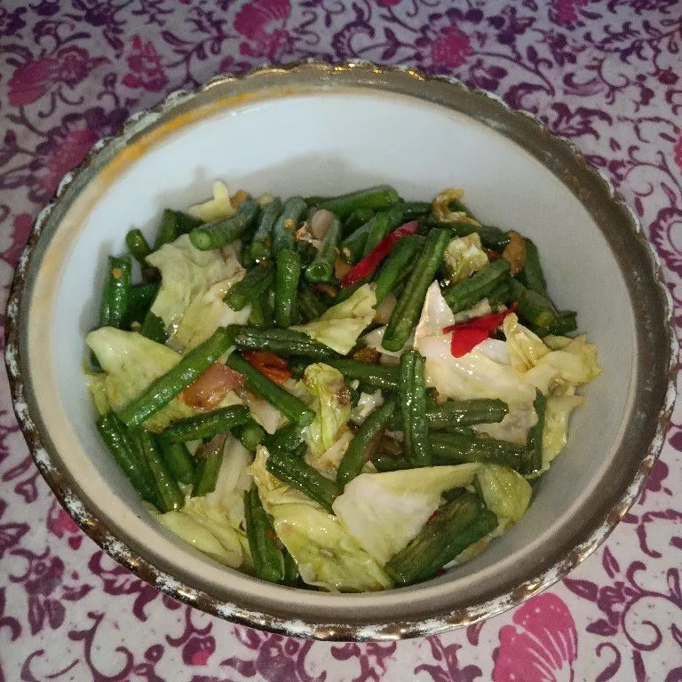 Tumis Kacang Kubis