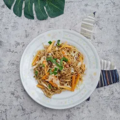 Mie Goreng Hijau Masak Wortel