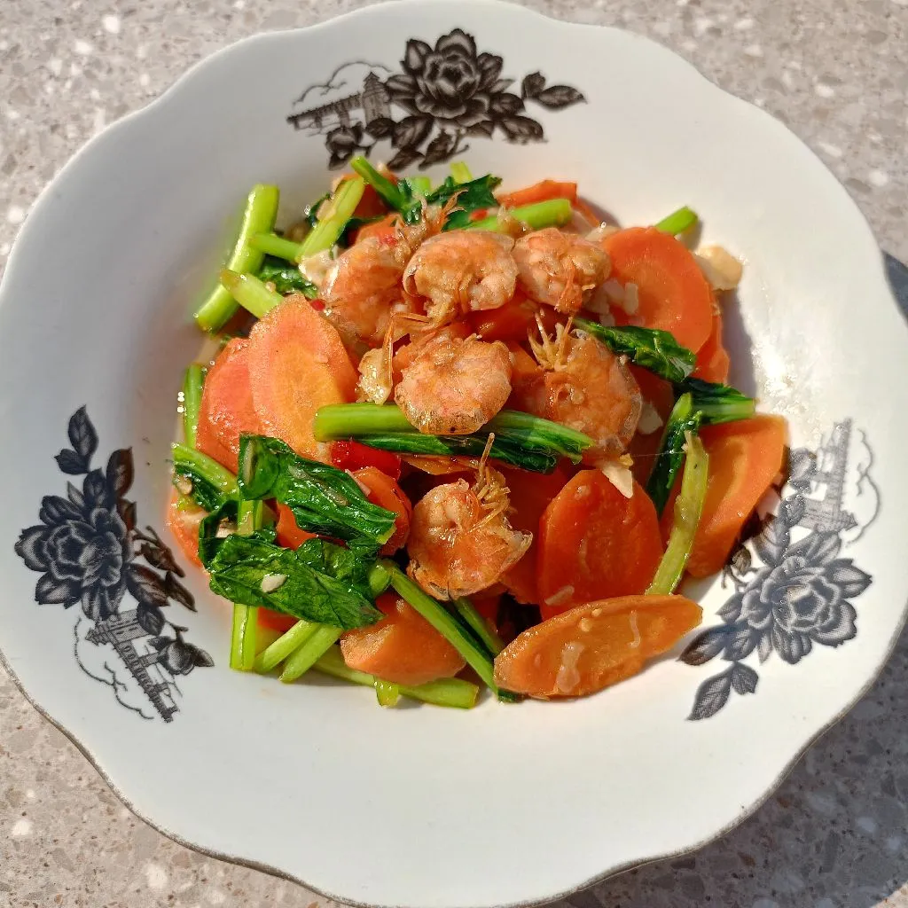 Tumis Sayur Udang