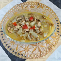 Tumis Kerang Labu Air