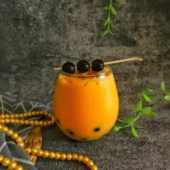 Giant Boba Thai Milk Tea