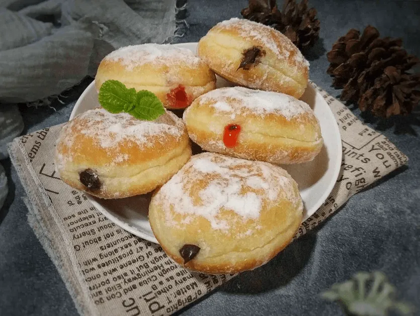 resep donat bomboloni