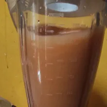 Tambahkan madu.