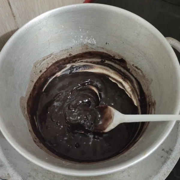 Aduk sampai mengental