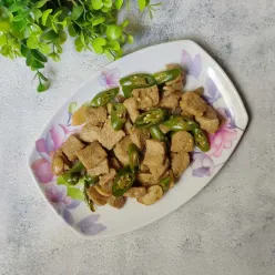 Oseng Menjes Lombok Ijo