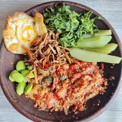 Sambal Rebus Terong Lalap
