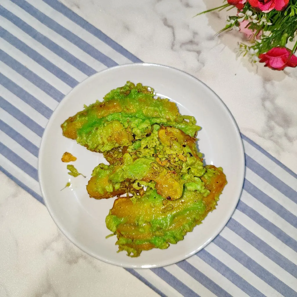 Pisang Goreng Pandan