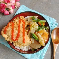 Capcay Rice Bowl