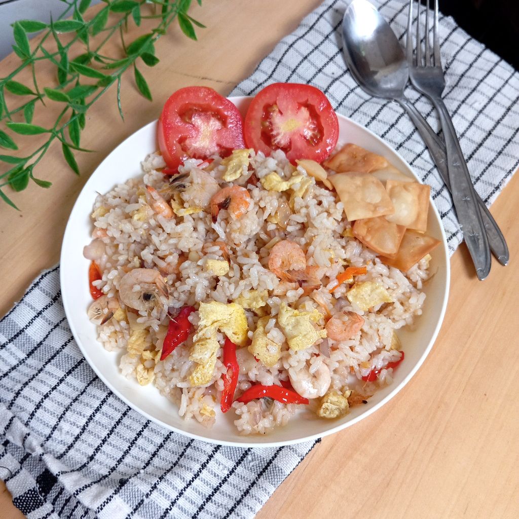 Resep Nasi Goreng Udang Sederhana Rumahan Di Yummy App