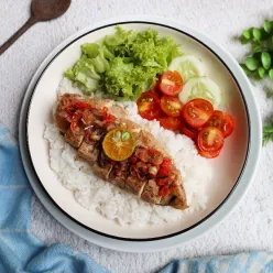 Pan Seared Chicken Sambal Matah