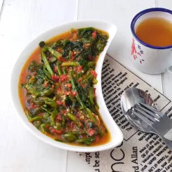Tumis Genjer Bumbu Terasi