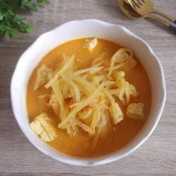 Sayur Lodeh Pepaya Muda Tahu Pedas