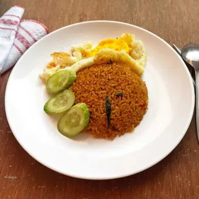 ilustrasi nasi goreng jawa