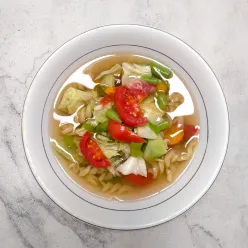 Sayur Sop Makaroni Tomat