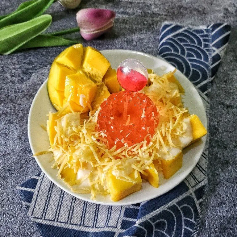 Salad Mangga dan Jelly