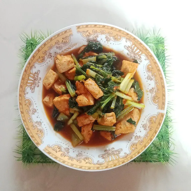 Tumis Tahu Sayur Pangsit