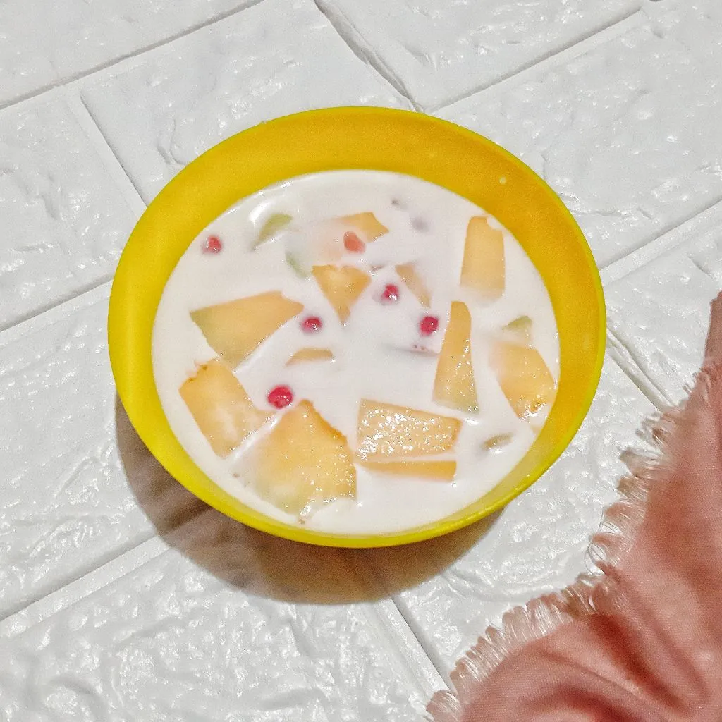 Es Melon Jelly Mutiara