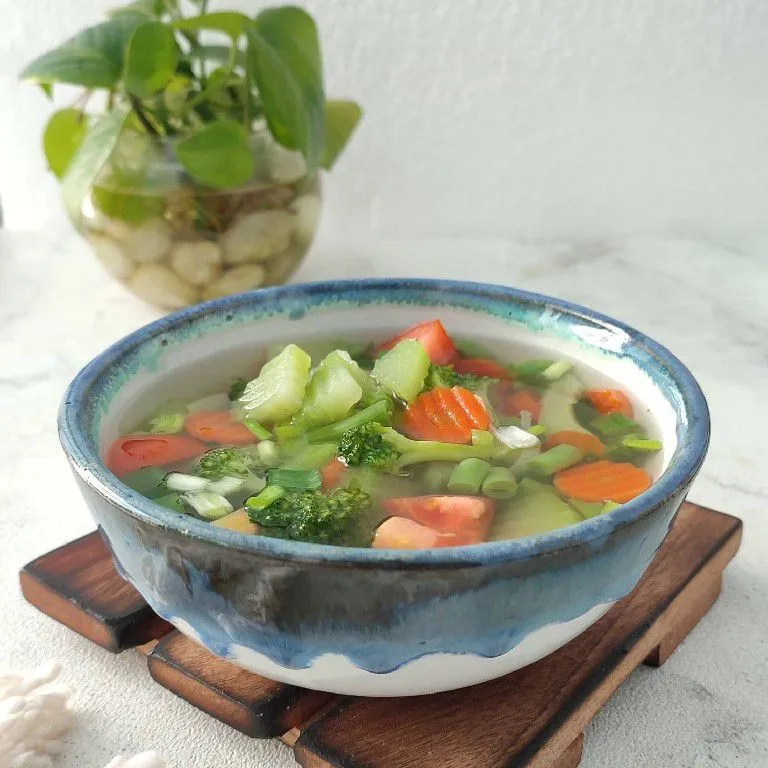 Sup Labu Siam Brokoli
