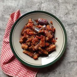 Sambal Rebon Terong Ungu