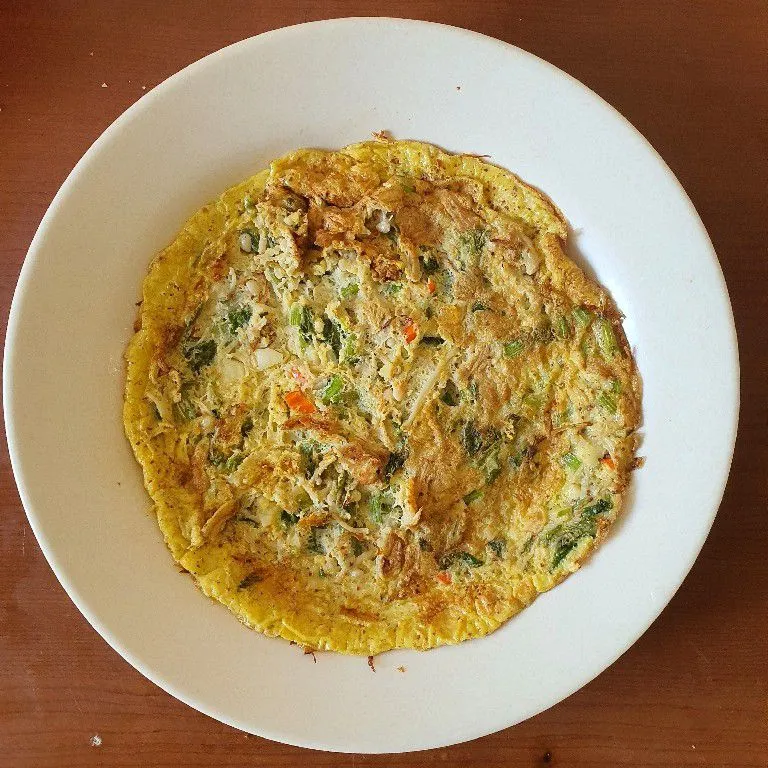 Dadar Telur Enoki