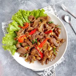 Kambing Saus Lada Hitam