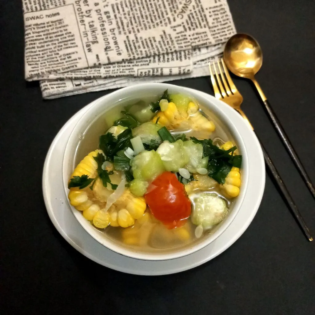 Sayur Bening Jagung Dan Oyong