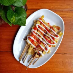 Dadar Telur Gulung Saus Mayo