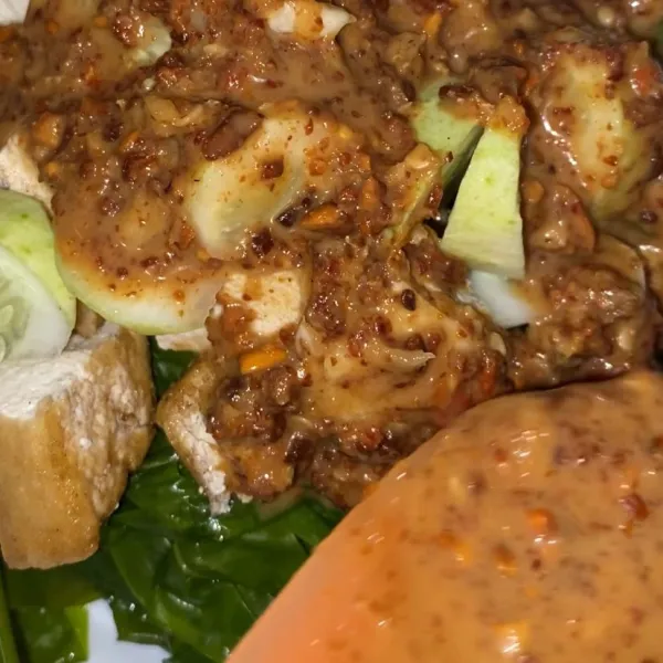 Terakhir plating di piring