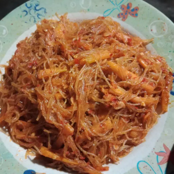 Terakhir masukan mihun penyedap rasa kecap, koreksi rasa, sajikan ✨