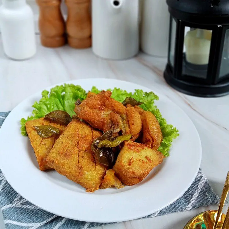 Ayam Tempe Goreng Kemiri