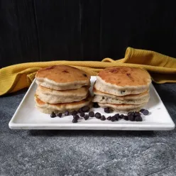 Eggless Banana Pancake