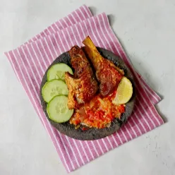 Bandeng Goreng Sambal Bawang