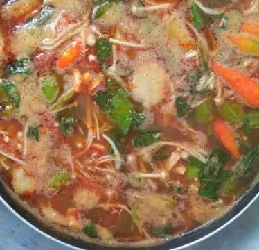 Ilustrasi Tomyam Sayur