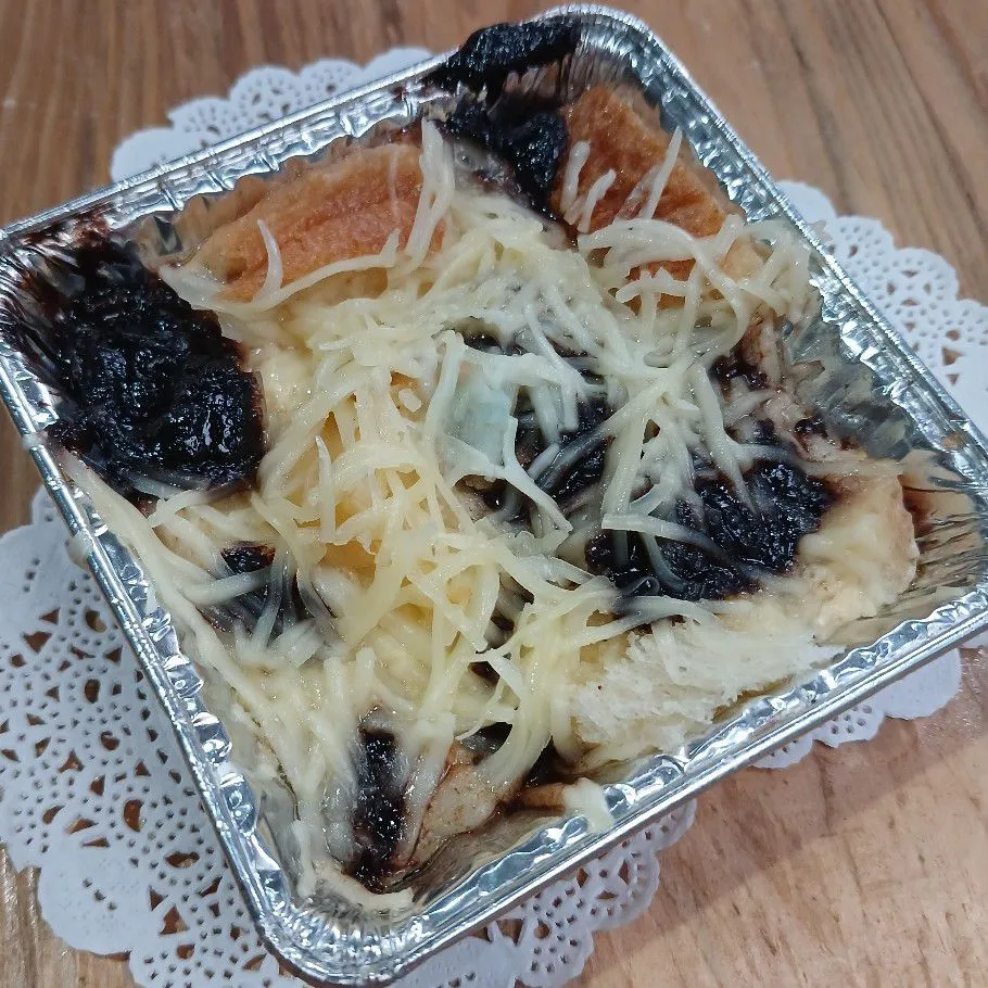 Choco Cheese Bread Pudding