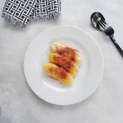 Cinnamon Sugar Banana Steam