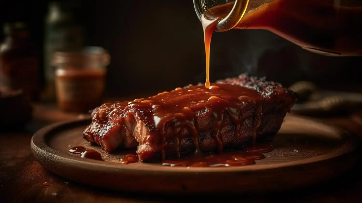 ilustrasi steak bbq (freepik.com/vecstock)