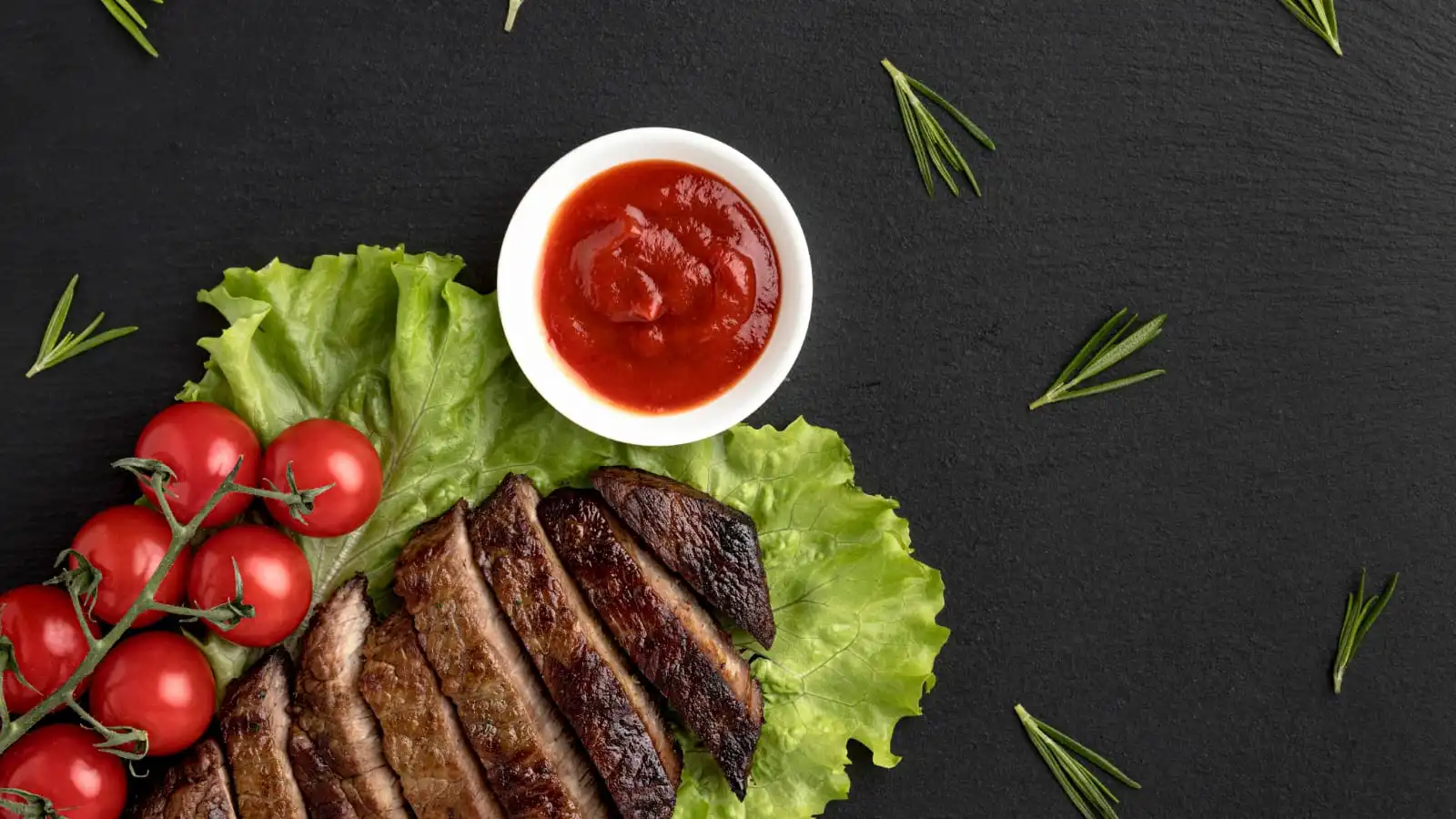 ilustrasi steak bbq (freepik.com/freepik)