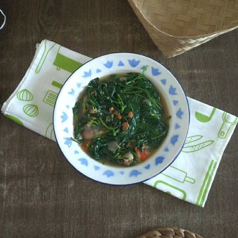 Ca Kangkung Ebi Bumbu Ulek