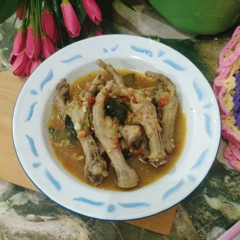 Ceker Kuah Pedas