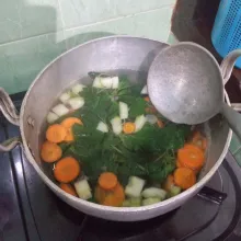 Masak hingga matang, koreksi rasa