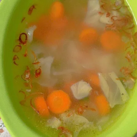 Sayur Sop Tanggal Tua